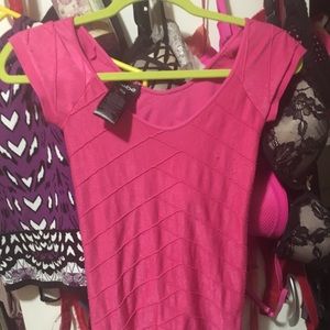 M/l Bebe bodycon dress